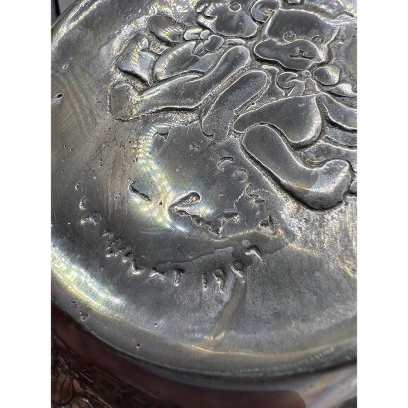 ARTHUR COURT 1997 Vintage Teddy Bears Bowl Silver Baby Gift - Picture 10 of 11